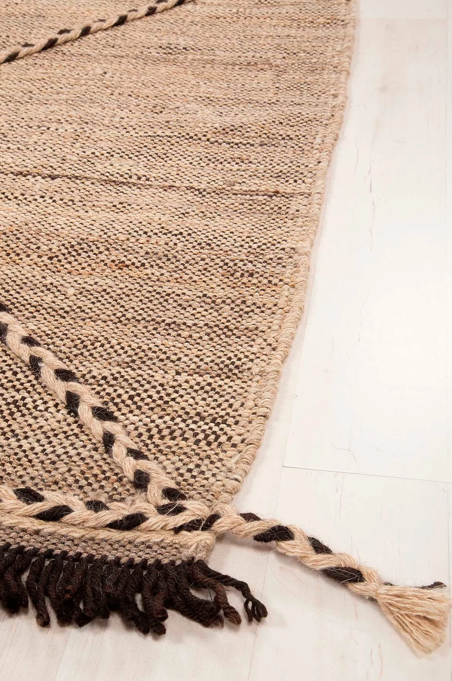 Villamatto Kilim Moroccan Design Luonnollinen 199x283
