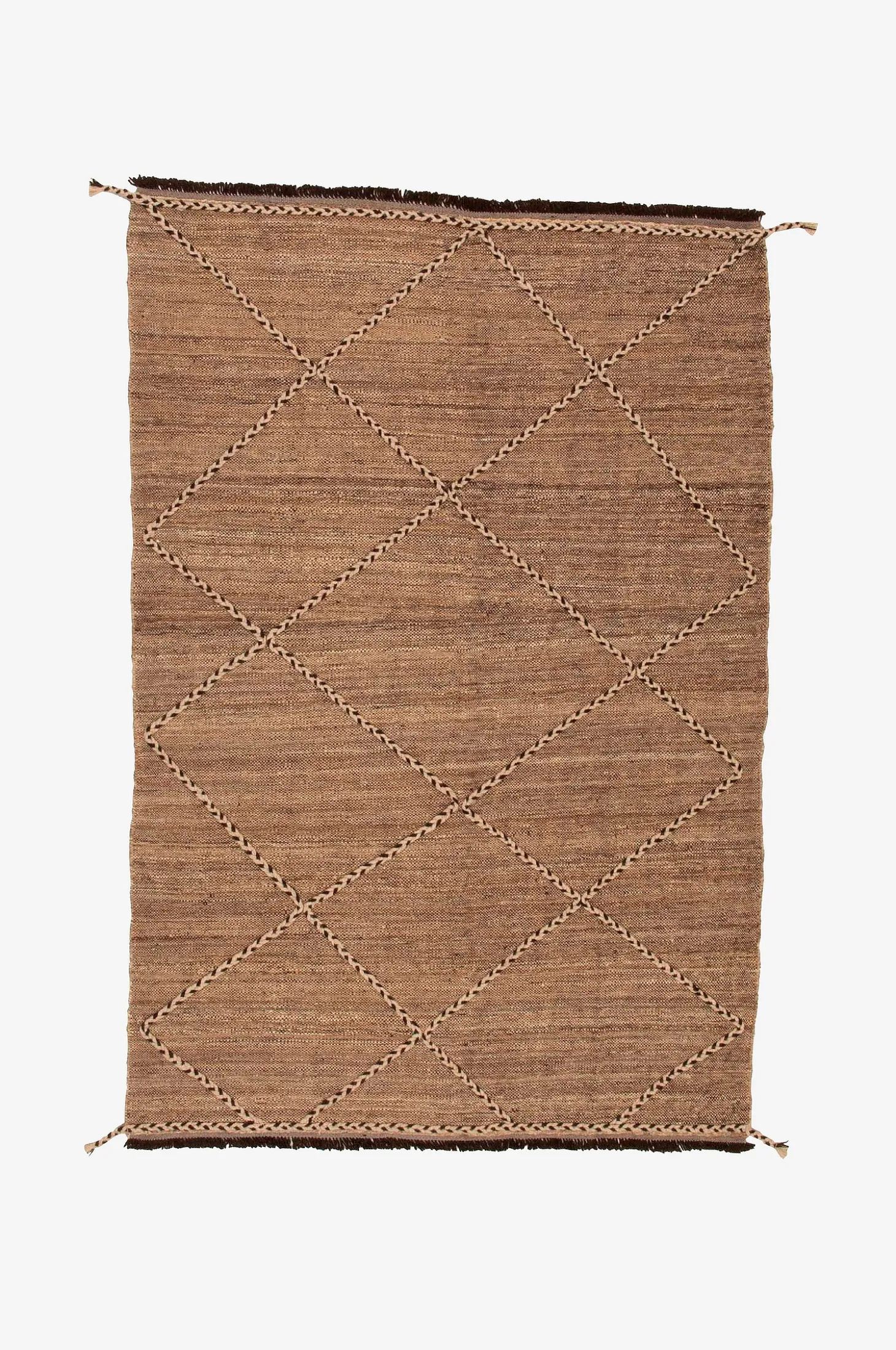 Villamatto Kilim Moroccan Design Luonnollinen 201x291