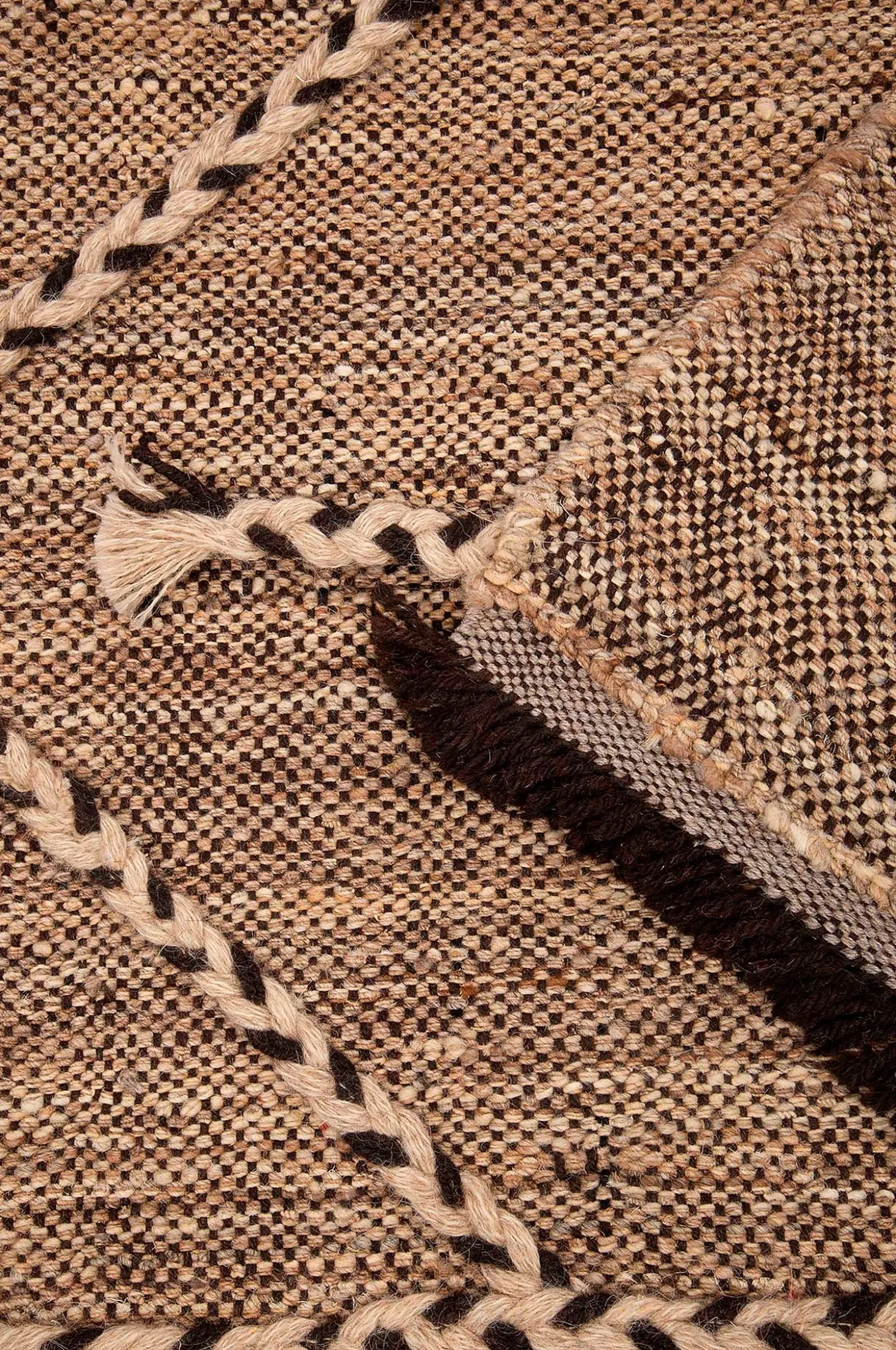 Villamatto Kilim Moroccan Design Luonnollinen 201x291