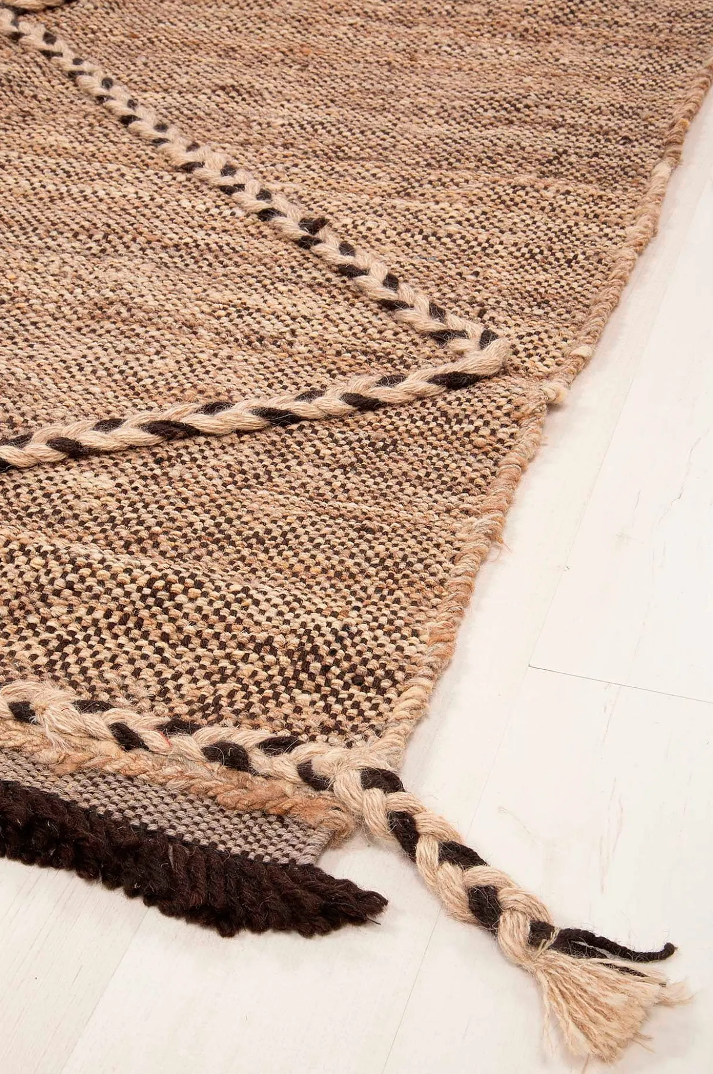 Villamatto Kilim Moroccan Design Luonnollinen 201x291