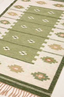 Villamatto Röllakan Vihreä 199x302
