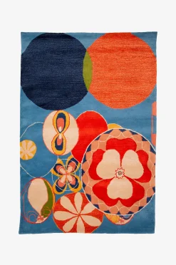 Villamatto Tufted Vaaleansininen 120x180