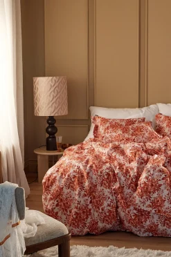 Vuodevaatesetti Fancy Floral satiini 2 tai 3 osaa