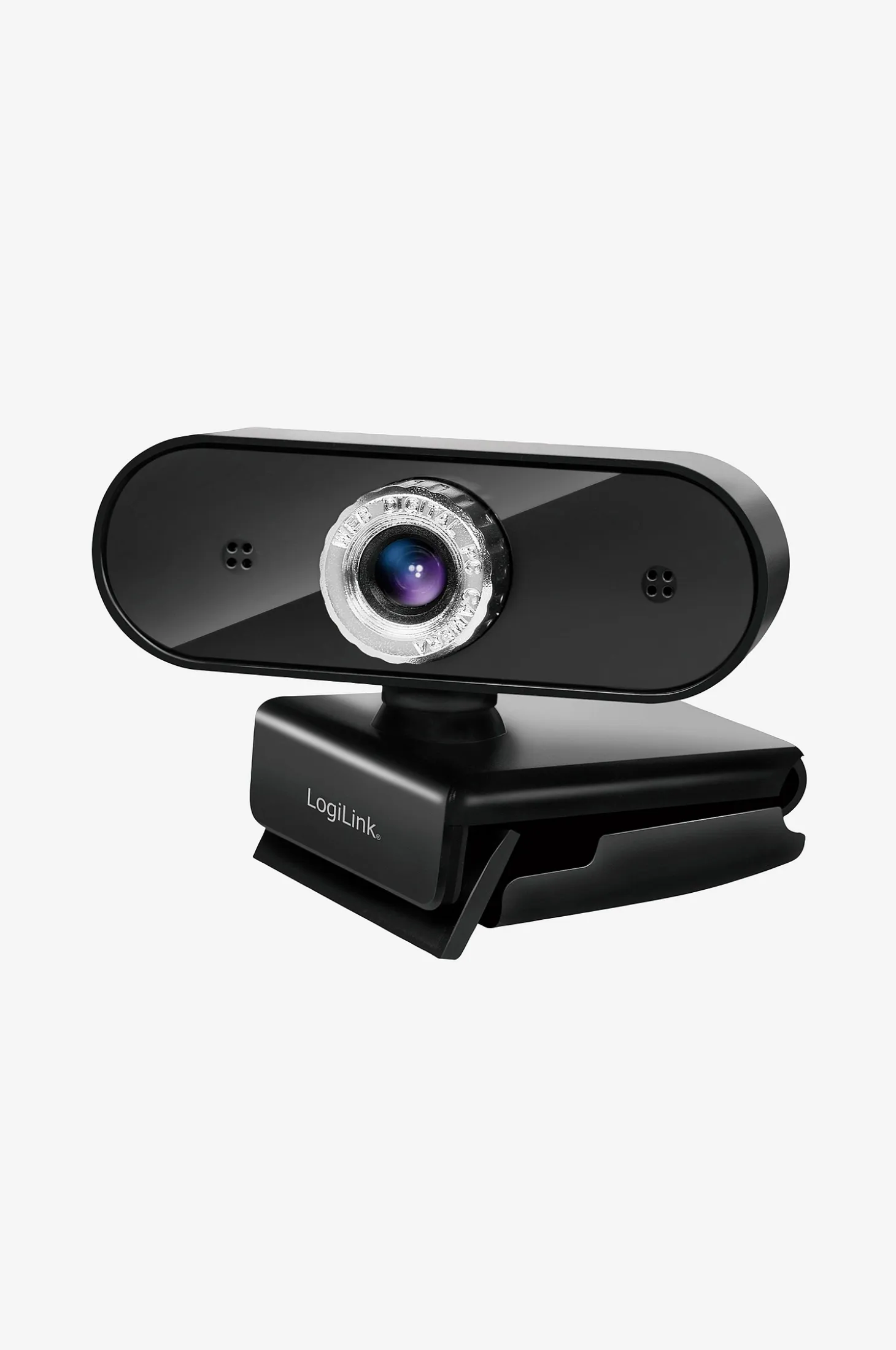 Webkamera HD 720p, sisäänrakennettu mikrofoni.