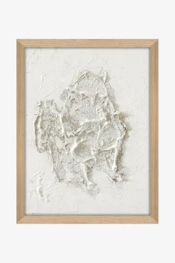 White Beach / 30x40 Cm / tammikehys
