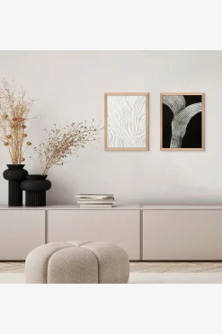 White Dune / 30x40 Cm / tammikehys