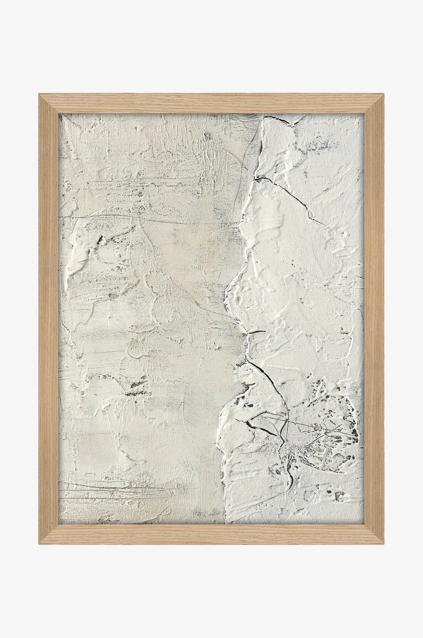 White Surface / 30x40 Cm / tammikehys