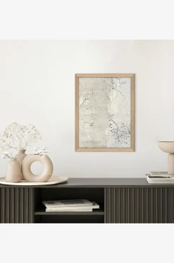 White Surface / 30x40 Cm / tammikehys