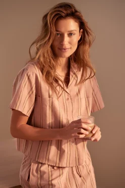 Yöpaita Juliette Stripe